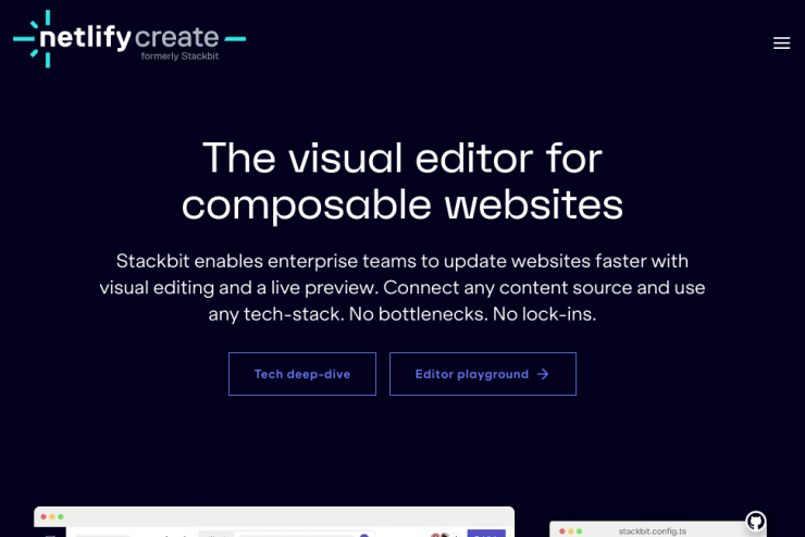 Crie e gerencie seus sites e aplicativos headless de forma simples e visual
