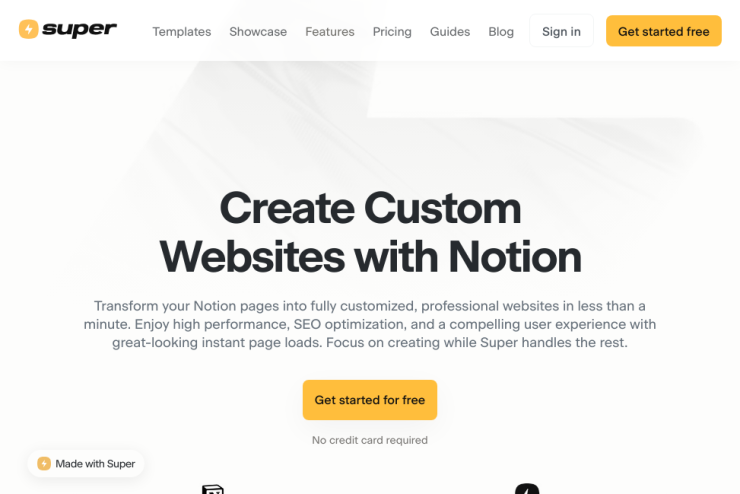 Crie sites de forma simples e rápida usando Notion