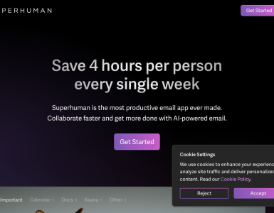 Um cliente de e-mail que vai além do comum