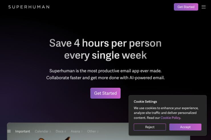 Um cliente de e-mail que vai além do comum