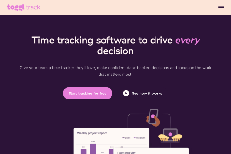 Uma ferramenta de rastreamento de tempo que é simples de usar