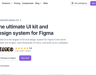 Descubra um kit de interface para Figma que promete facilitar a criação de designs incríveis