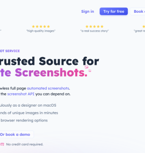 Captura de telas de sites de forma confiável e prática