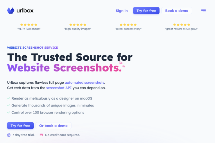 Captura de telas de sites de forma confiável e prática