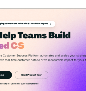 Uma nova fase na produtividade do sucesso do cliente está surgindo