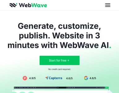 Crie sites de forma tão simples quanto desenhar gráficos