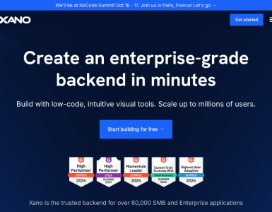 Crie o backend sem código para impulsionar e escalar qualquer aplicativo de forma simples e prática.