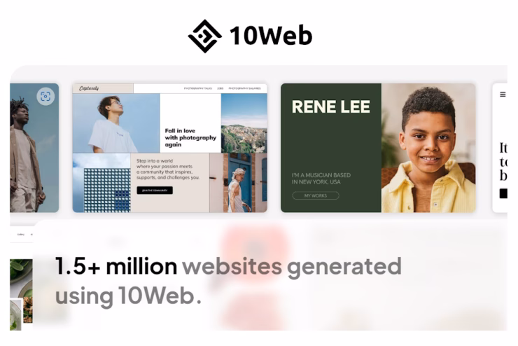 10Web criação de sites com IA