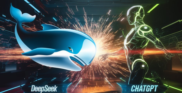 DeepSeek IA, inteligência artificial gratuita e alternativa ao ChatGPT.
